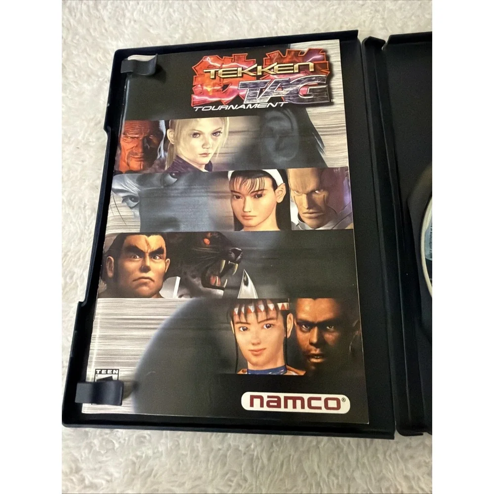 Tekken Tag Tournament (Sony PlayStation 2, 2002) PS2 - Complete W/ Manual